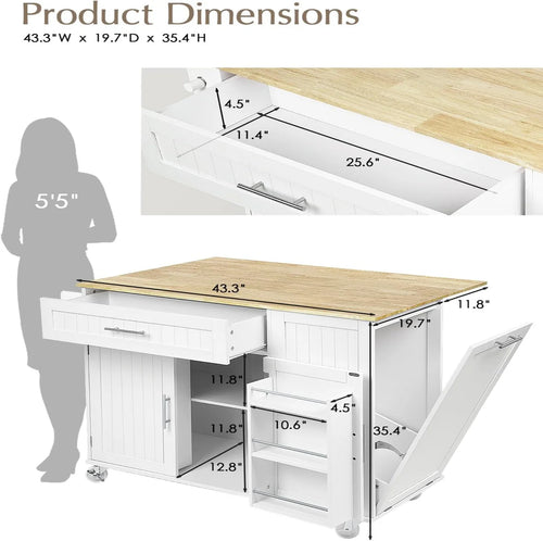Hudson Kitchen Island