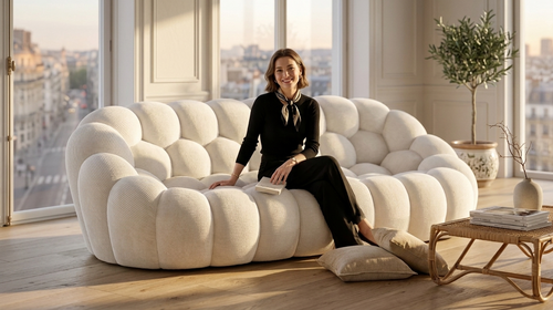 Hudson 3D Bubble Sofa 3 Seat