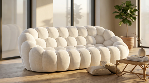 Hudson 3D Bubble Sofa 3 Seat